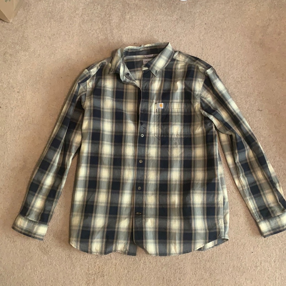 Long Sleeve Carhartt Button-Down Shirt
